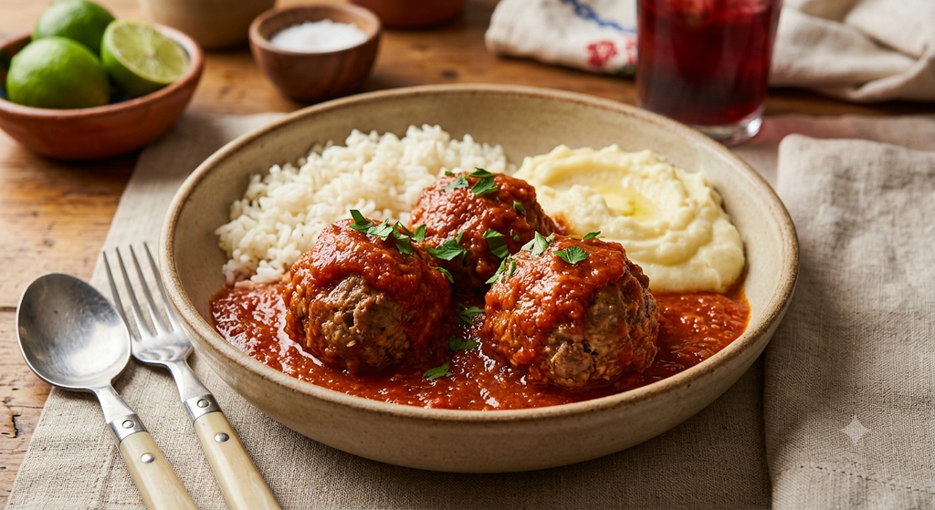 [TRECE-ALBONDIGAS_JITOMATE] Albóndigas en Jitomate